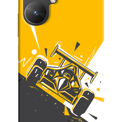 Track King Poco M6 5G Hard Case Back Cover by Casekaro