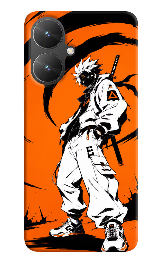 Street Samurai  Poco M6 5G Hard Case Back Cover by Casekaro