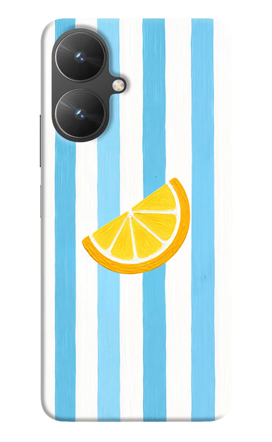 Summer Lemon Poco M6 5G Hard Case Back Cover by Casekaro