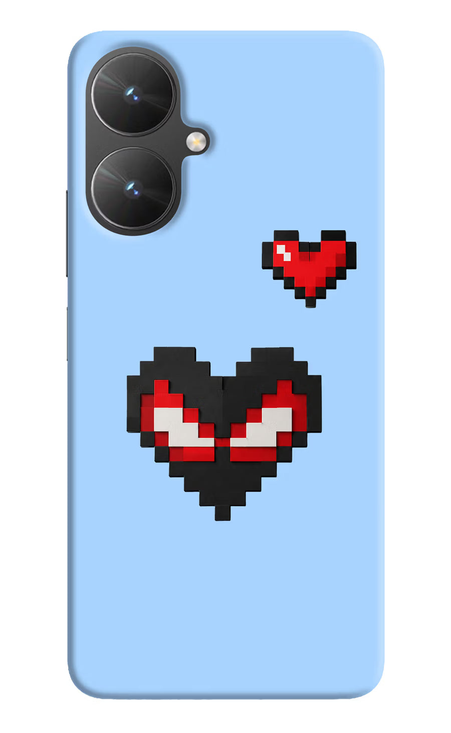 Peter Heart Poco M6 5G Back Cover, Hard case
