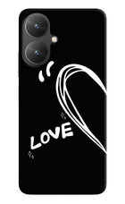 Love Line Poco M6 5G Hard Case Back Cover by Casekaro