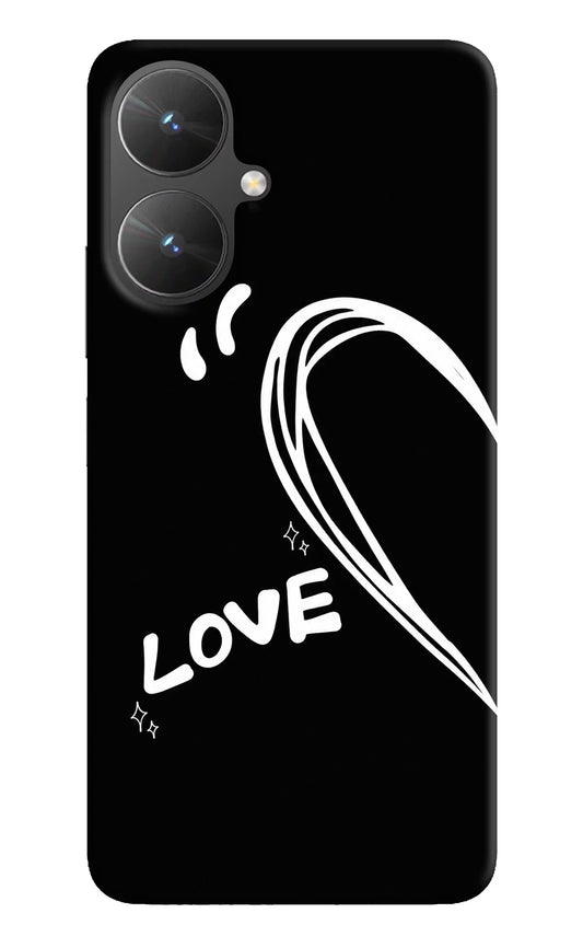 Love Line Poco M6 5G Hard Case Back Cover by Casekaro