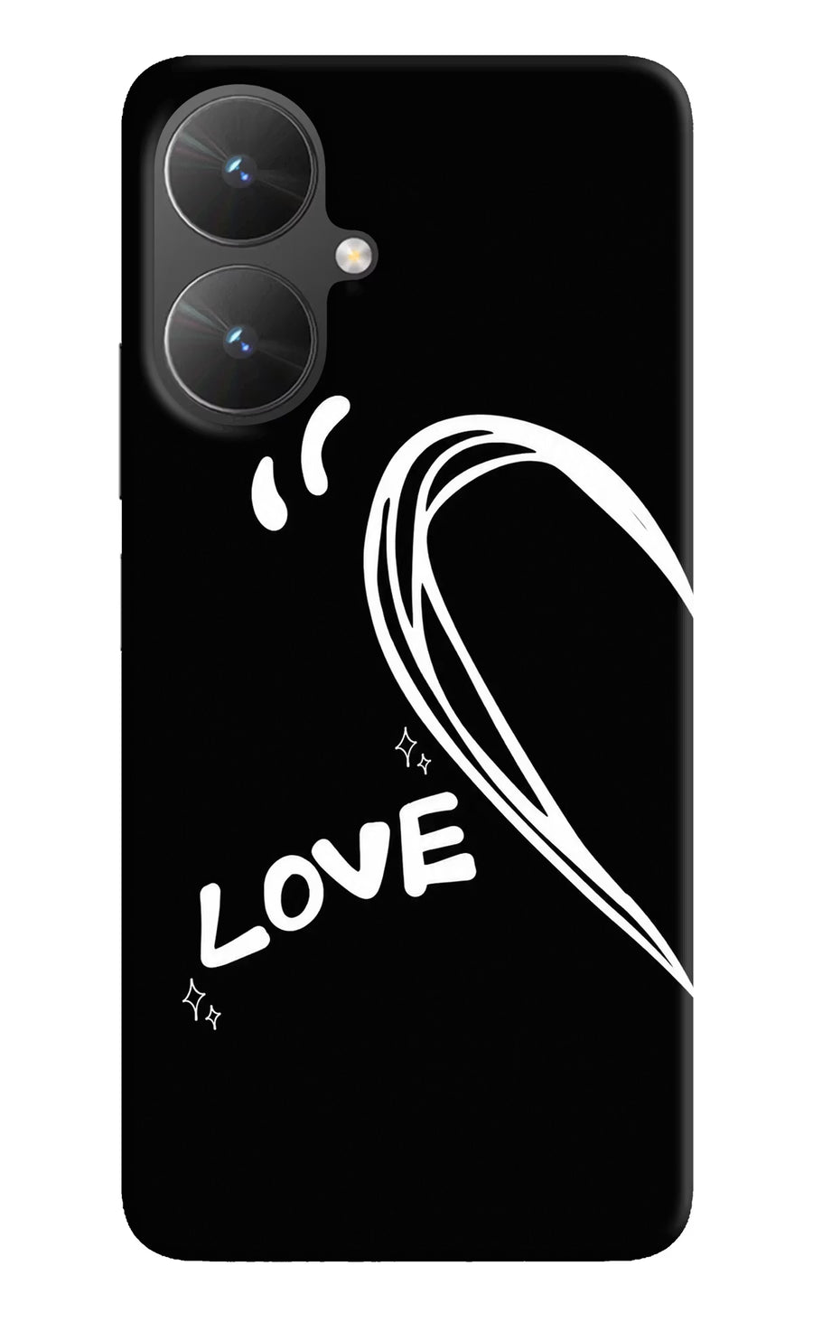 Love Line Poco M6 5G Back Cover, Hard case