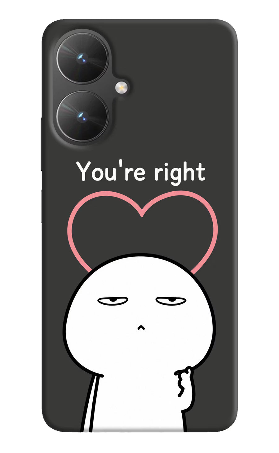 You're Right Poco M6 5G Back Cover, Hard case