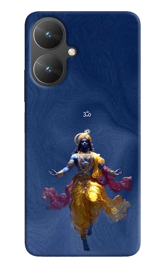 Cosmic Krishna Poco M6 5G Hard Case Back Cover by Casekaro