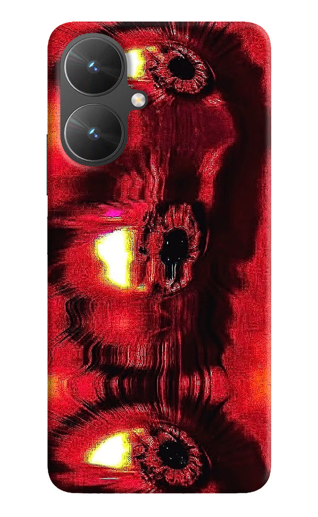 Fire Eye Poco M6 5G Hard Case Back Cover by Casekaro