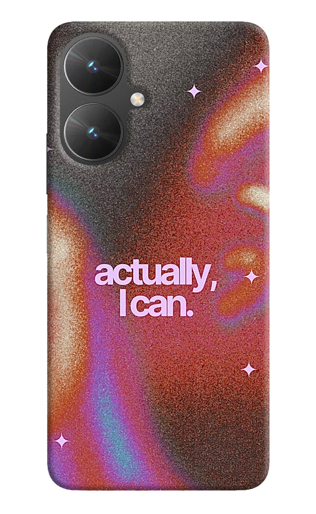 Pink Aura Poco M6 5G Hard Case Back Cover by Casekaro
