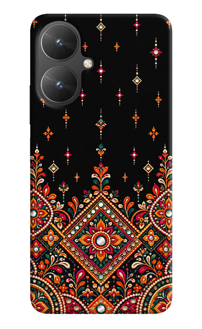 Noir Mehfil Poco M6 5G Hard Case Back Cover by Casekaro