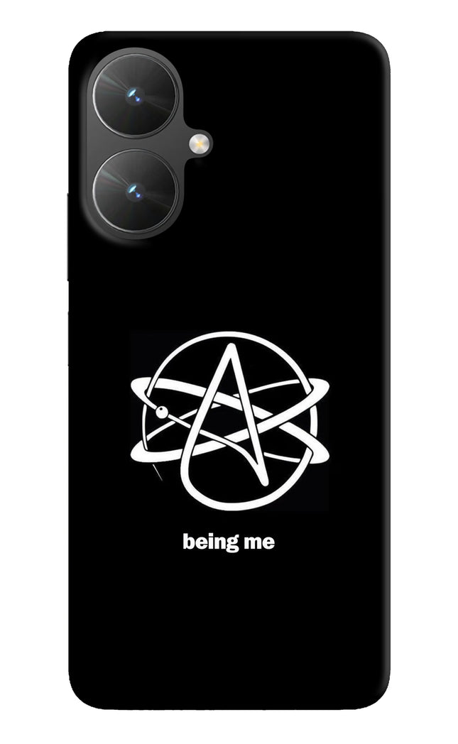 Atheist Symbol Poco M6 5G Hard Case Back Cover by Casekaro