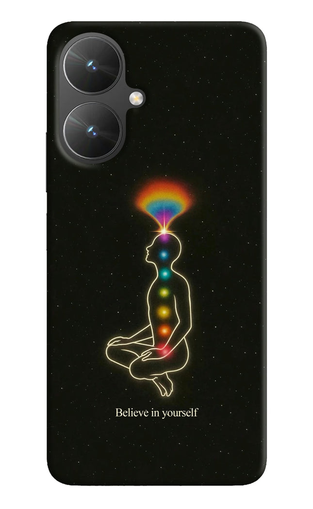 Believe in yourself Poco M6 5G Hard Case Back Cover by Casekaro
