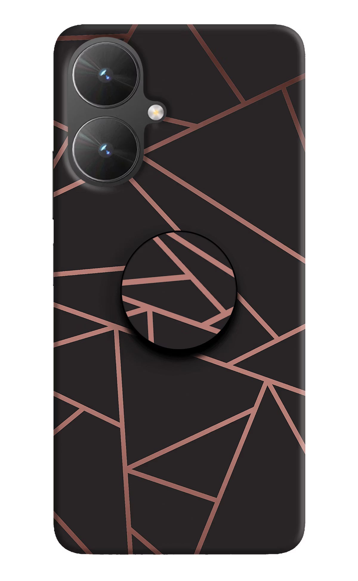 Geometric Pattern Poco M6 5G Pop Case by Casekaro