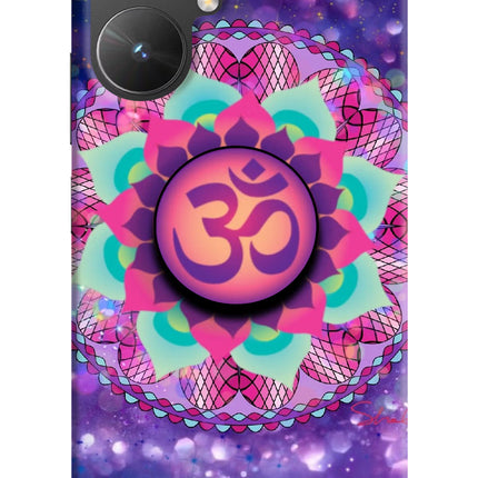 Om Purple Poco M6 5G Pop Case by Casekaro