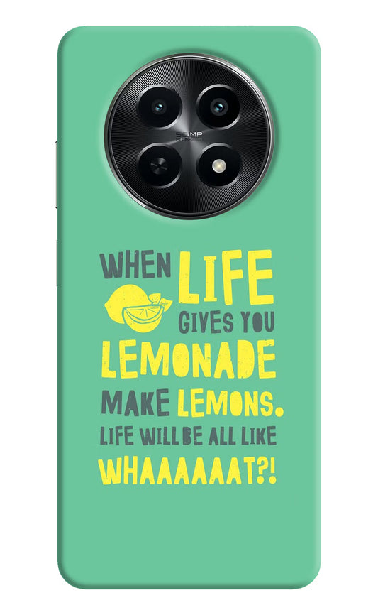 Quote Realme C65 5G Hard Case Back Cover by Casekaro