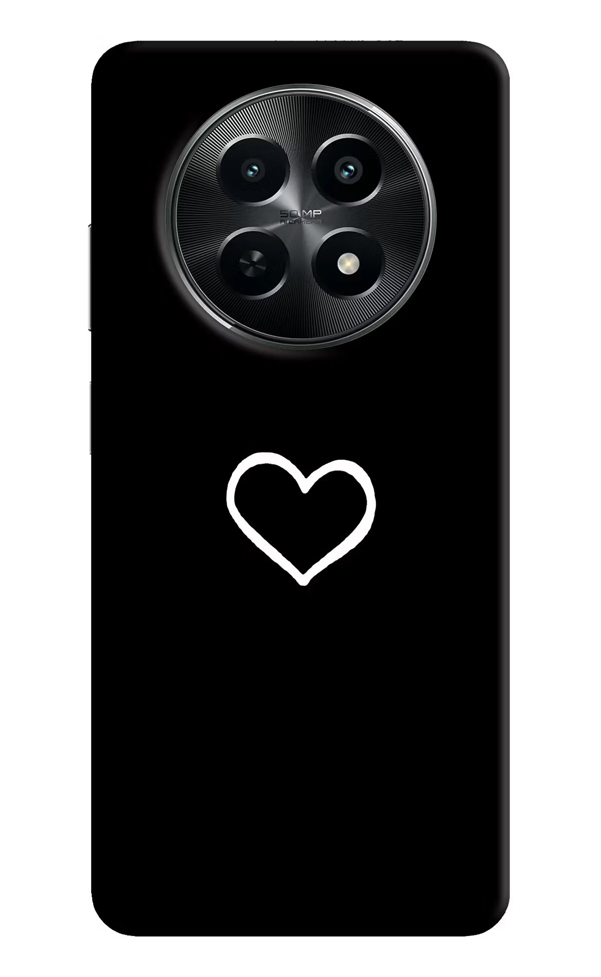 Heart Realme C65 5G Hard Case Back Cover by Casekaro