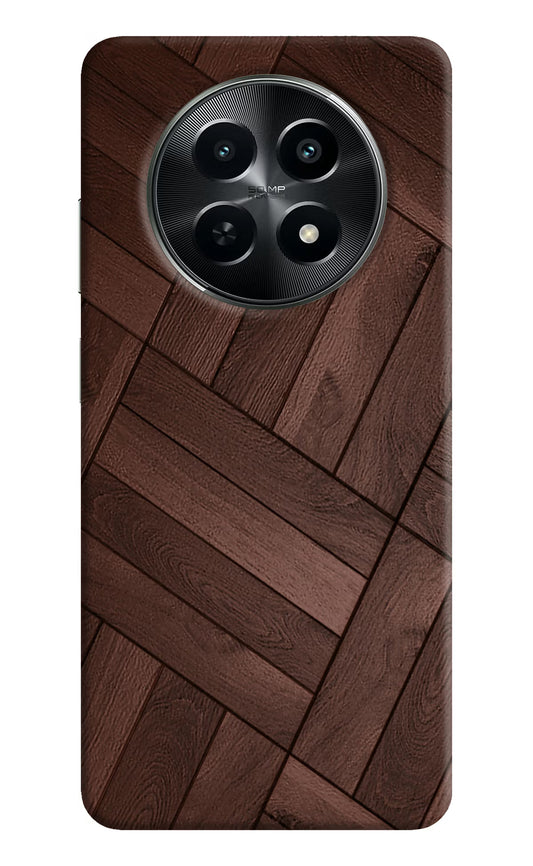 Wooden Texture Design Realme C65 5G Hard Case Back Cover by Casekaro