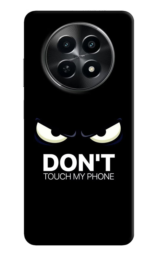Don'T Touch My Phone Realme C65 5G Hard Case Back Cover by Casekaro