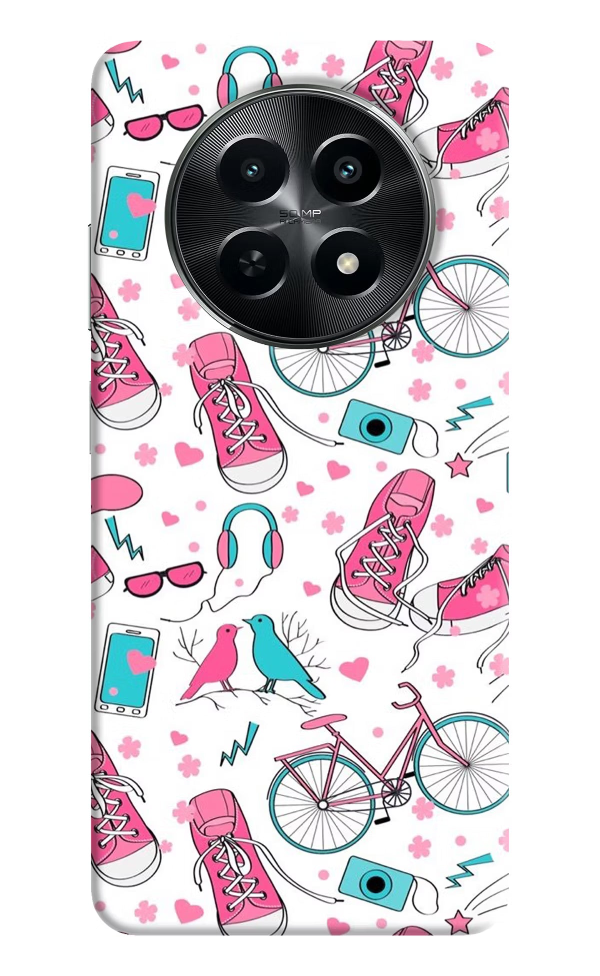 Artwork Realme C65 5G Hard Case Back Cover by Casekaro