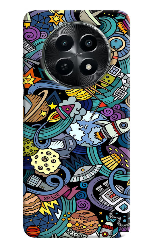 Space Abstract Realme C65 5G Hard Case Back Cover by Casekaro