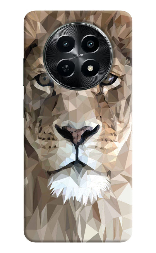 Lion Art Realme C65 5G Hard Case Back Cover by Casekaro