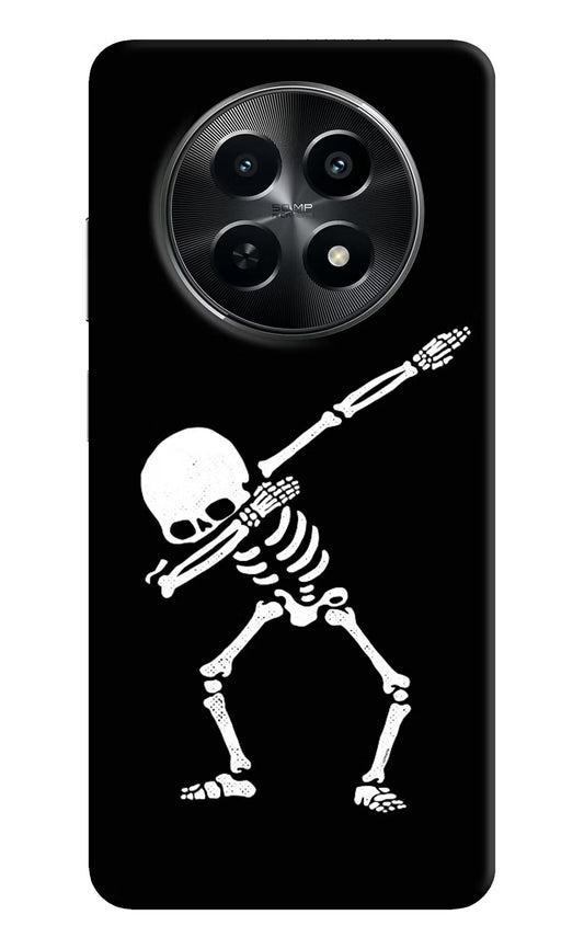 Dabbing Skeleton Art Realme C65 5G Hard Case Back Cover by Casekaro