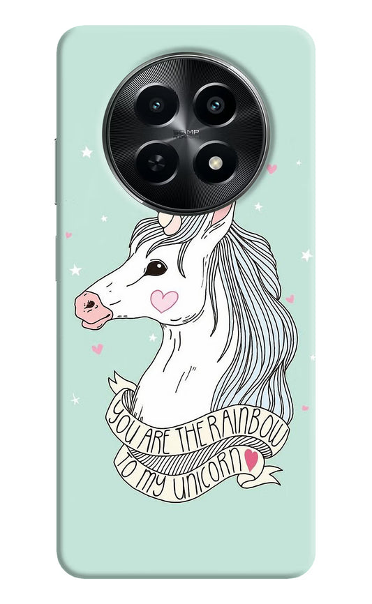 Unicorn Wallpaper Realme C65 5G Hard Case Back Cover by Casekaro