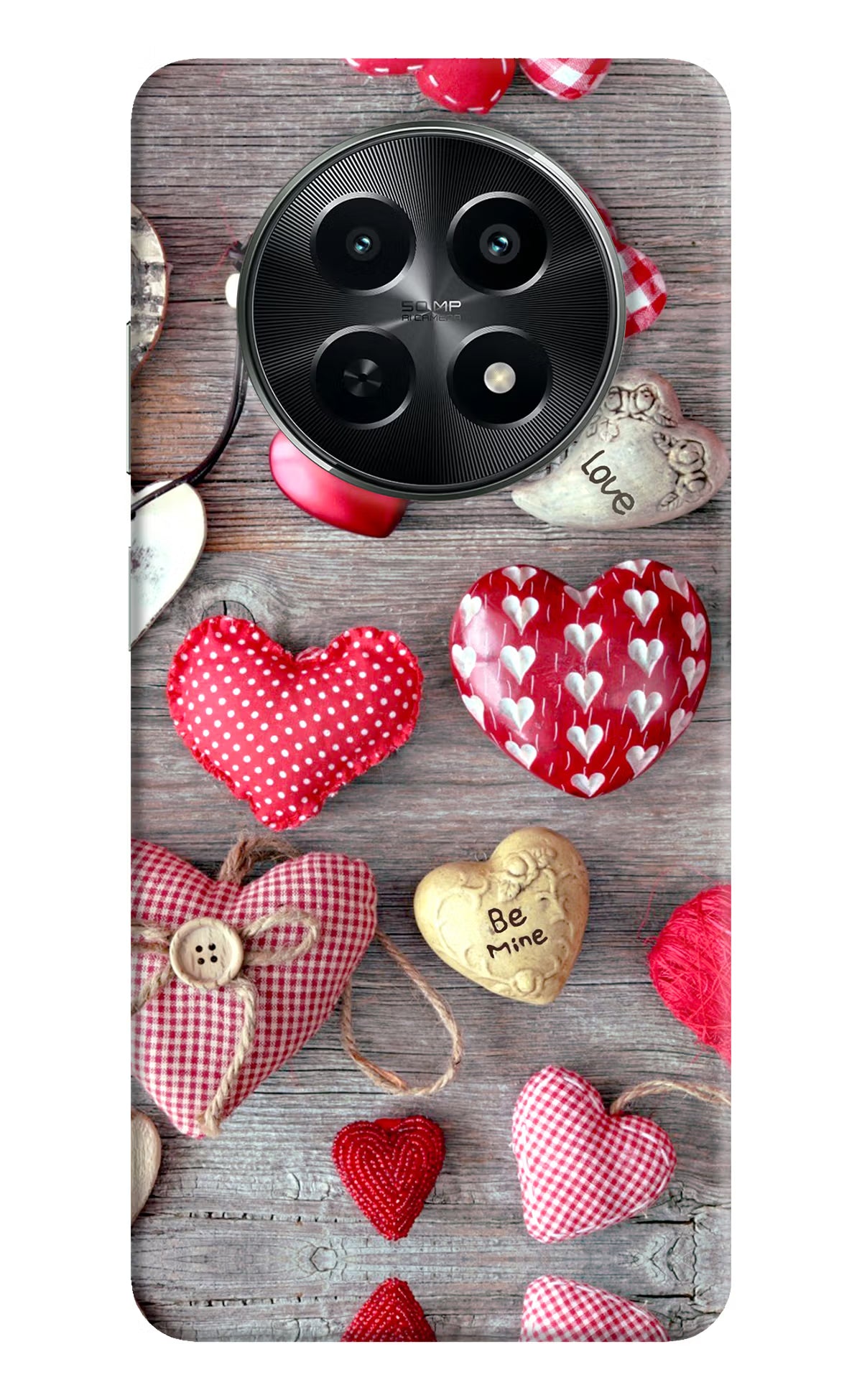 Love Wallpaper Realme C65 5G Hard Case Back Cover by Casekaro