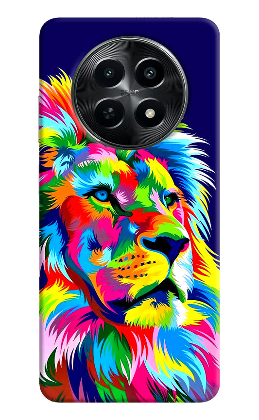 Vector Art Lion Realme C65 5G Hard Case Back Cover by Casekaro