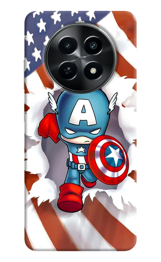 Captain America Realme C65 5G Hard Case Back Cover by Casekaro