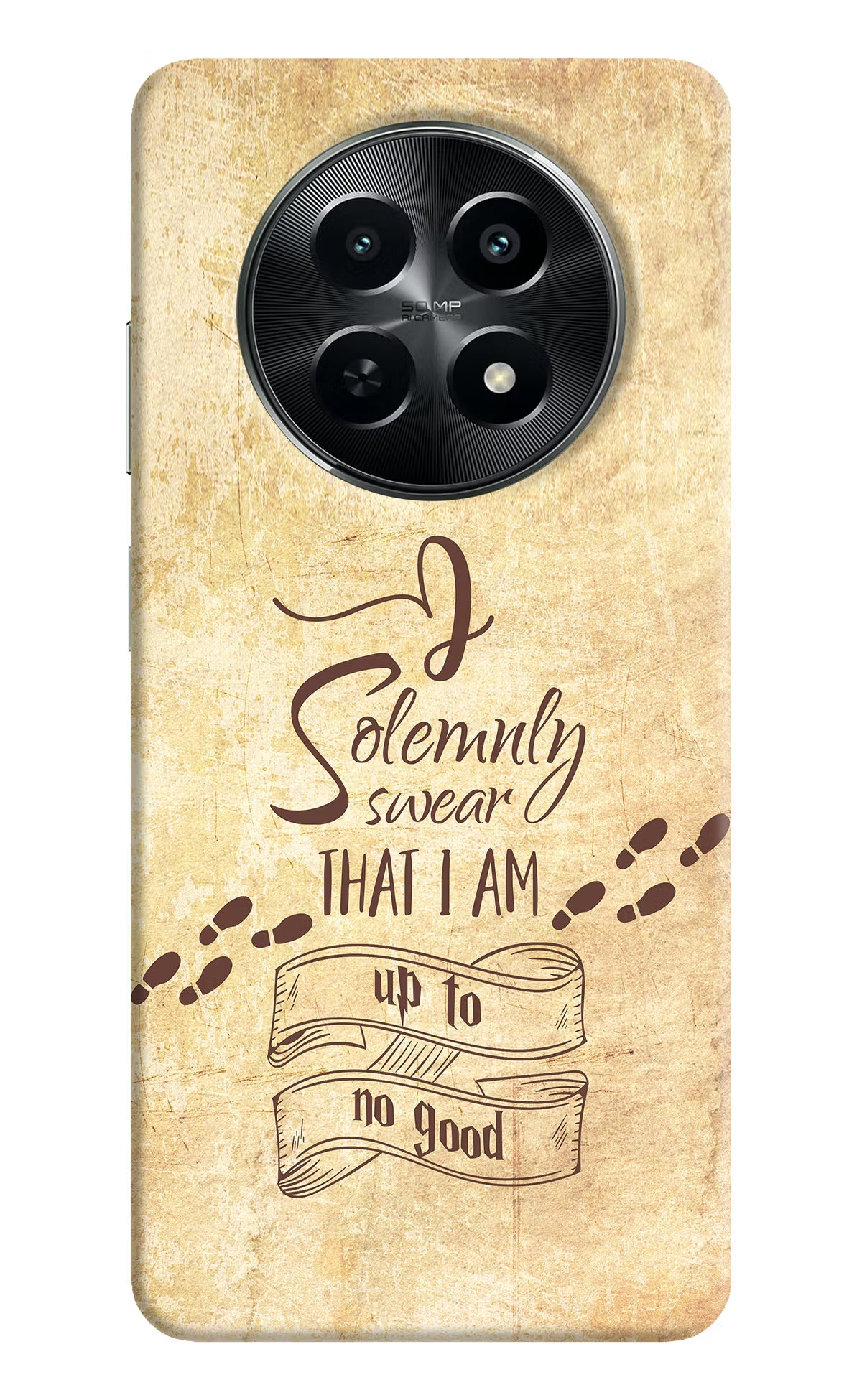 I Solemnly swear that i up to no good Realme C65 5G Hard Case Back Cover by Casekaro
