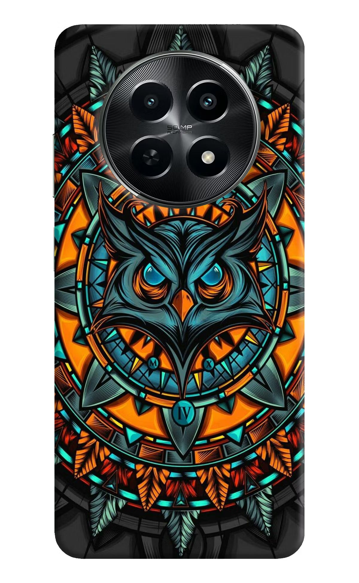Angry Owl Art Realme C65 5G Hard Case Back Cover by Casekaro