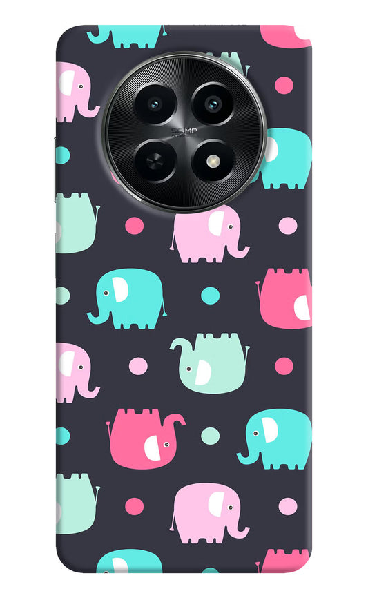 Elephants Realme C65 5G Hard Case Back Cover by Casekaro