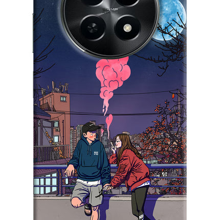 Chilling Couple Realme C65 5G Hard Case Back Cover by Casekaro