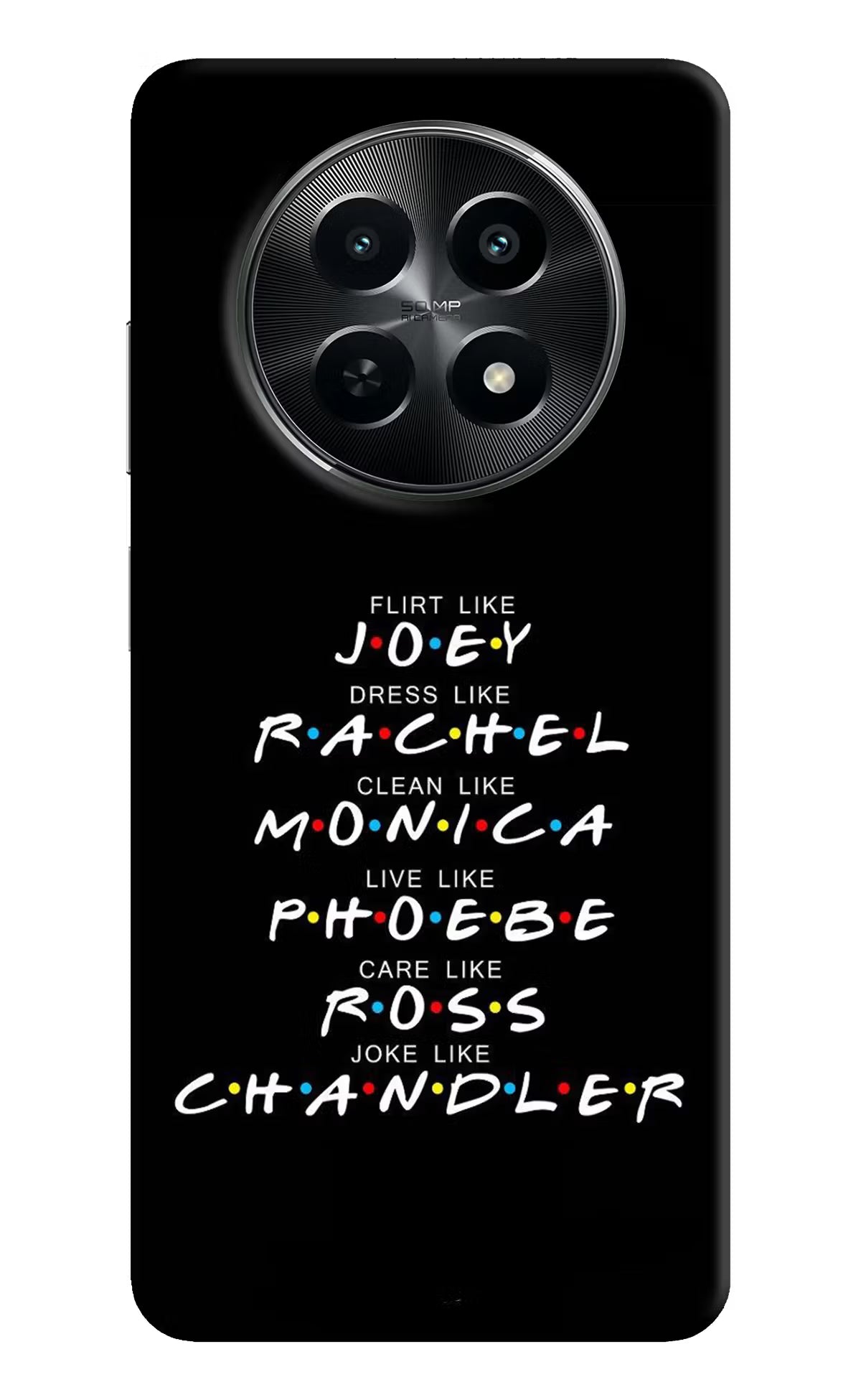 FRIENDS Character Realme C65 5G Hard Case Back Cover by Casekaro