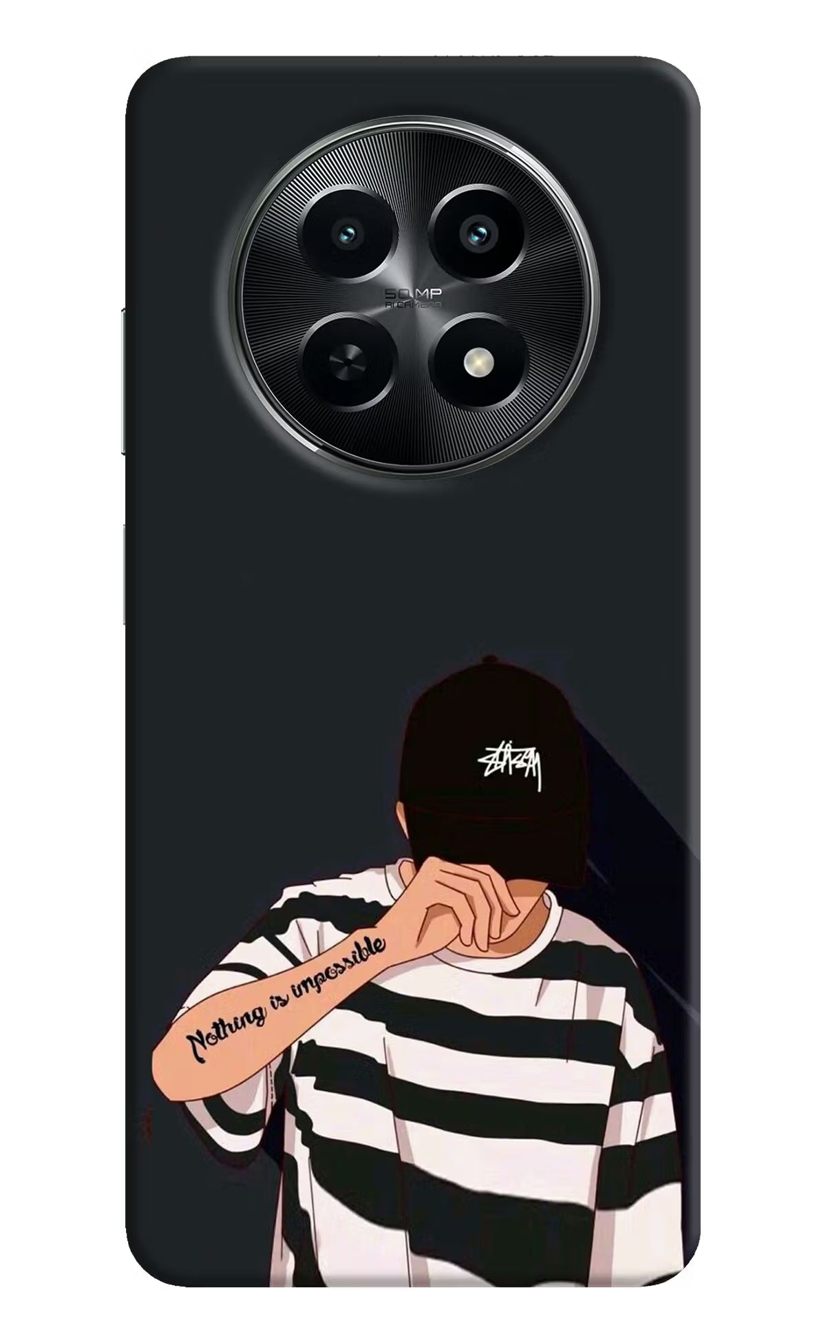Aesthetic Boy Realme C65 5G Hard Case Back Cover by Casekaro