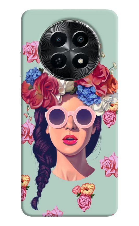 Pretty Girl Realme C65 5G Hard Case Back Cover by Casekaro