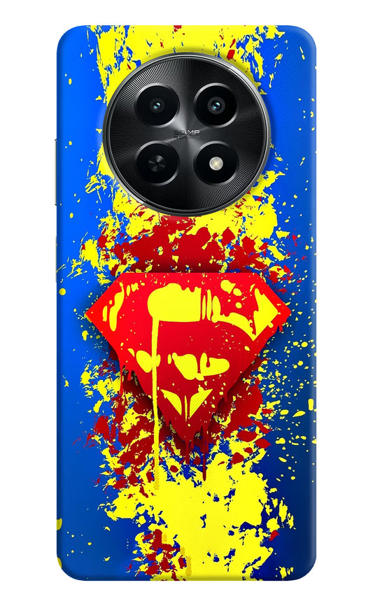 Superman logo Realme C65 5G Hard Case Back Cover by Casekaro