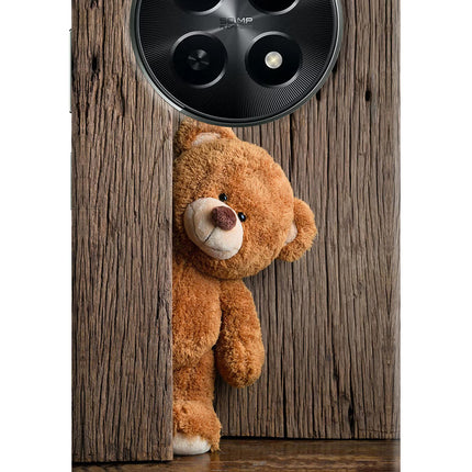 Teddy Wooden Realme C65 5G Hard Case Back Cover by Casekaro
