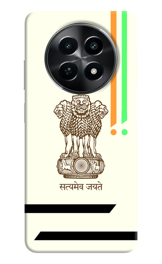 Satyamev Jayate Brown Logo Realme C65 5G Hard Case Back Cover by Casekaro