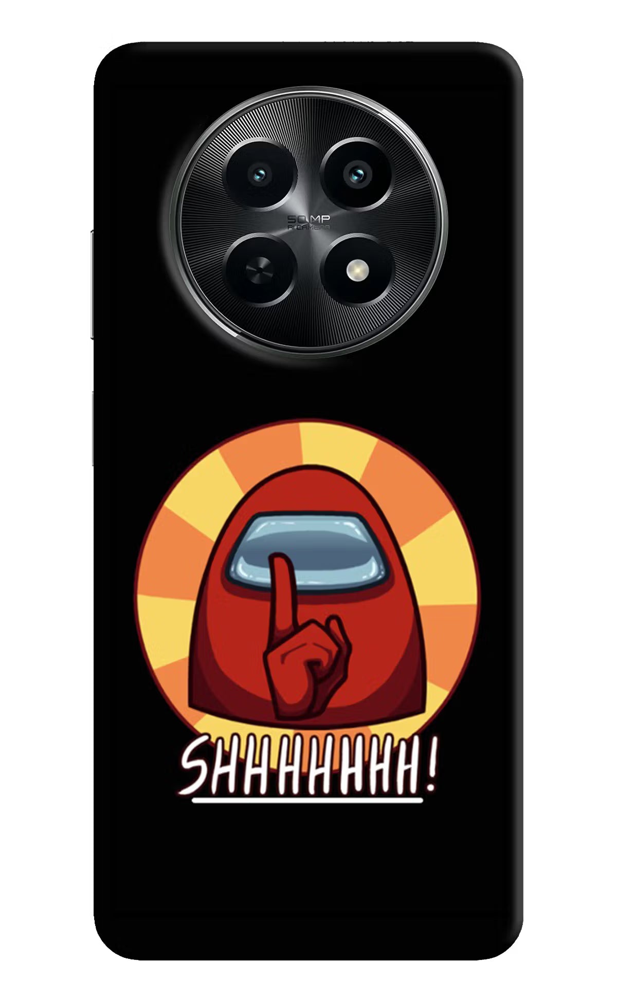 Among Us Shhh! Realme C65 5G Hard Case Back Cover by Casekaro