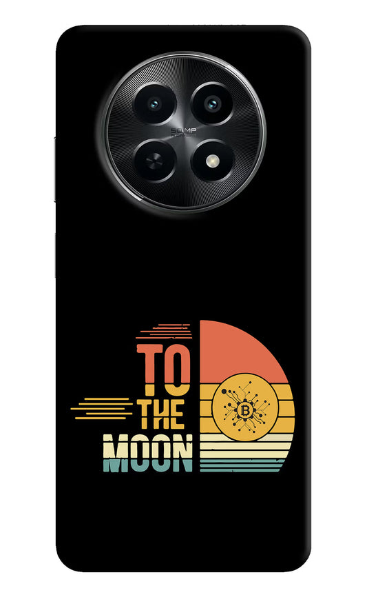 To the Moon Realme C65 5G Hard Case Back Cover by Casekaro