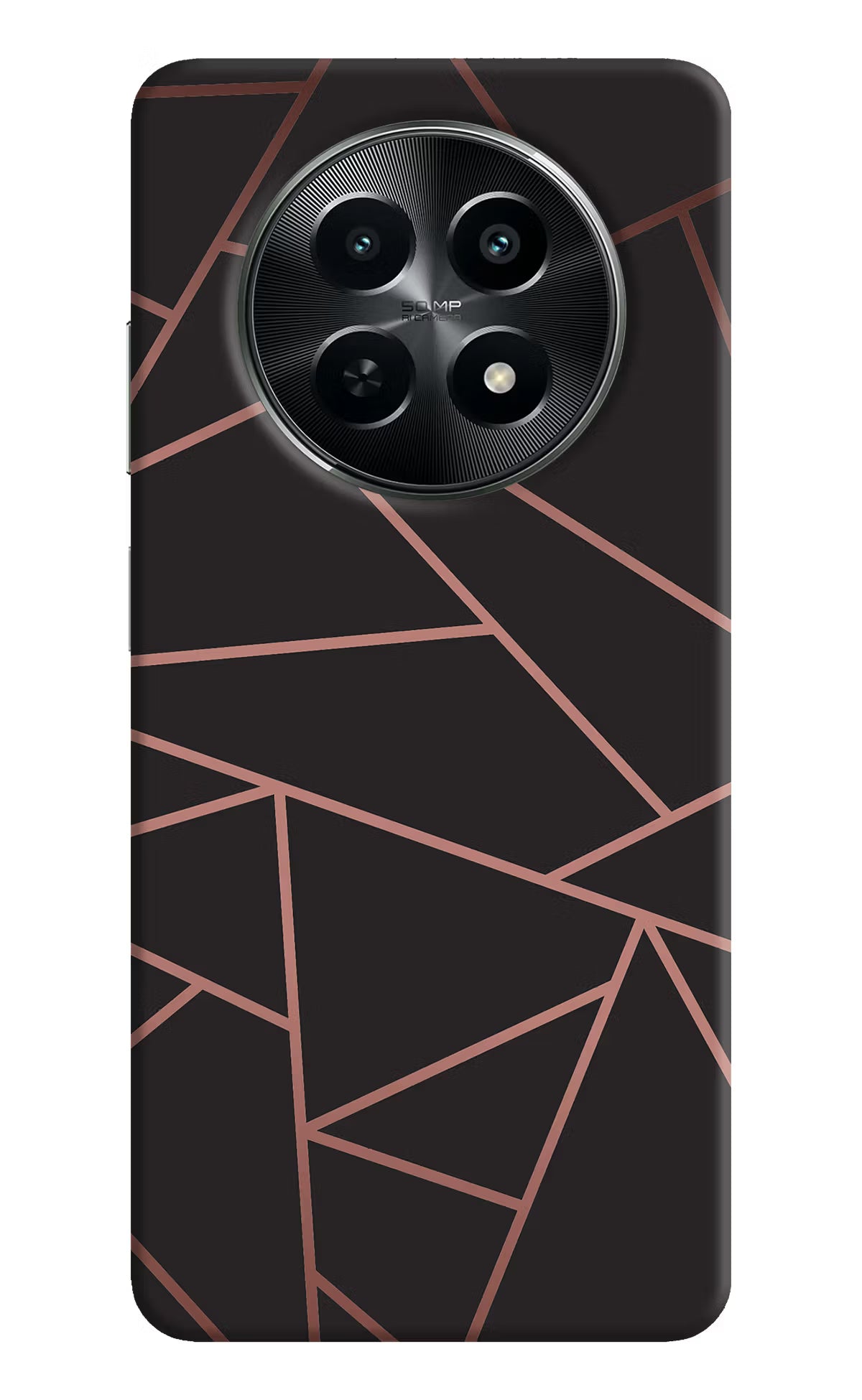 Geometric Pattern Realme C65 5G Hard Case Back Cover by Casekaro