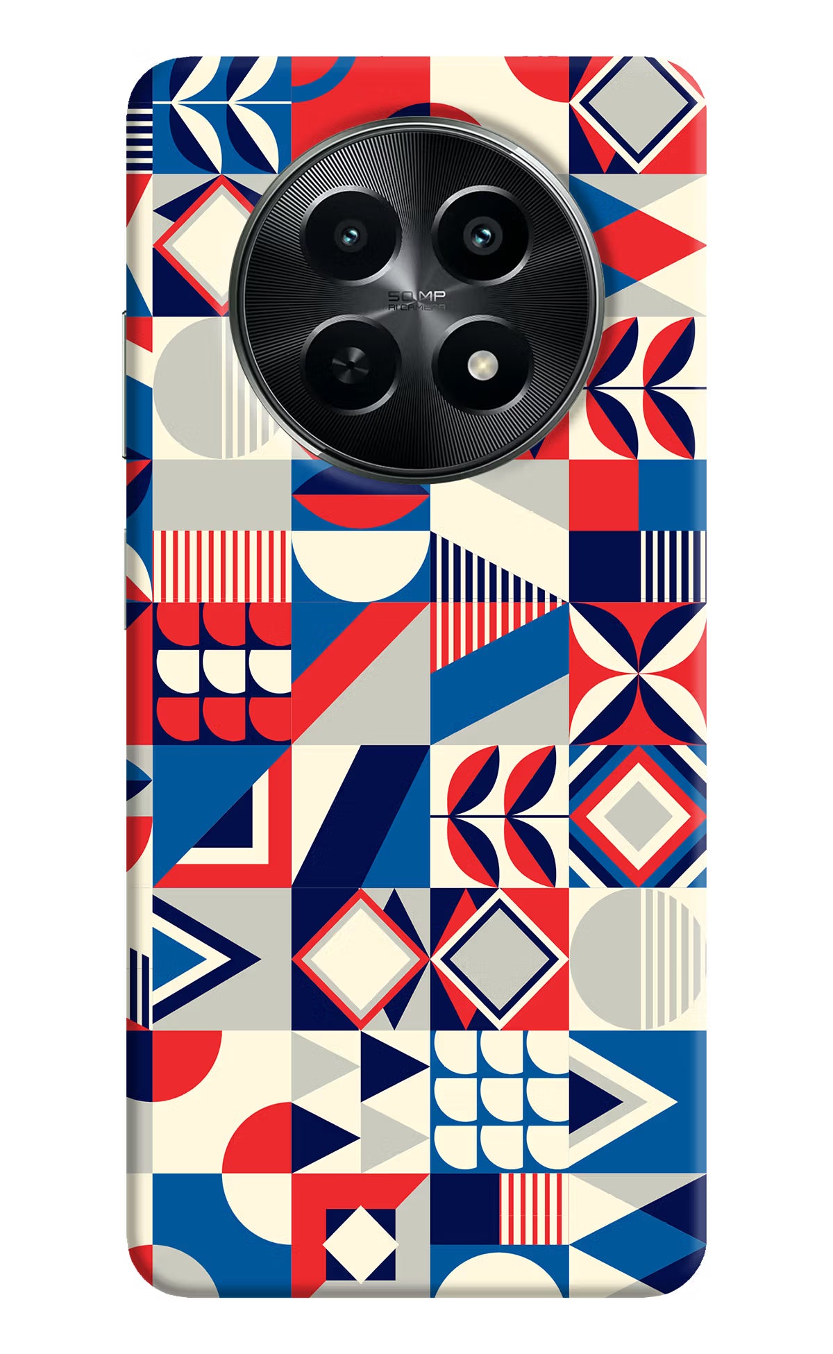 Colorful Pattern Realme C65 5G Hard Case Back Cover by Casekaro