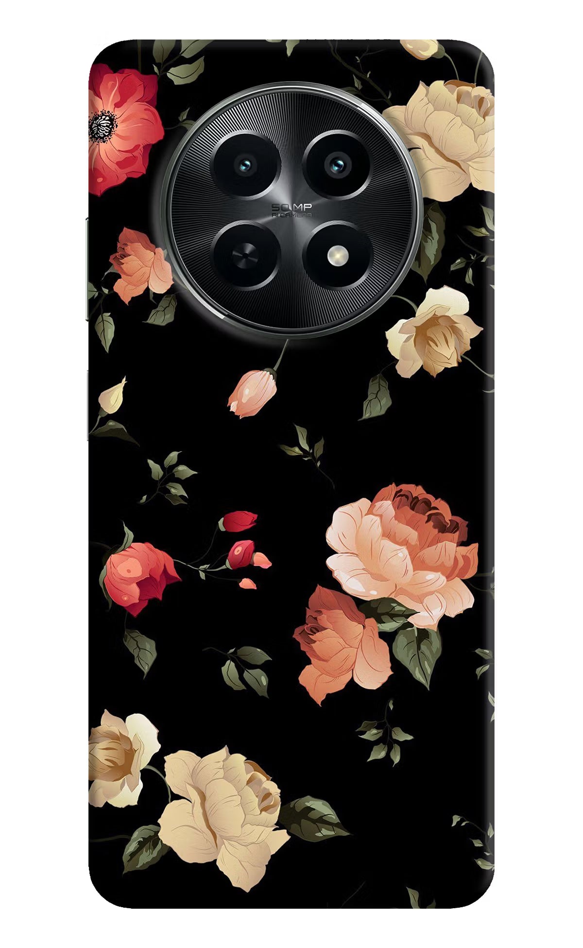Flowers Realme C65 5G Hard Case Back Cover by Casekaro