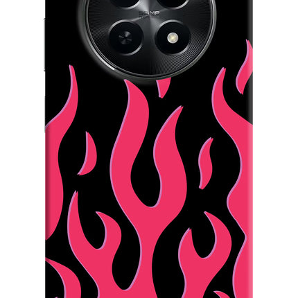 Fire Flames Realme C65 5G Hard Case Back Cover by Casekaro