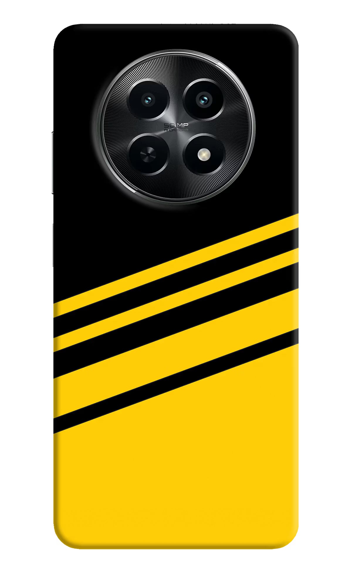 Yellow Shades Realme C65 5G Hard Case Back Cover by Casekaro