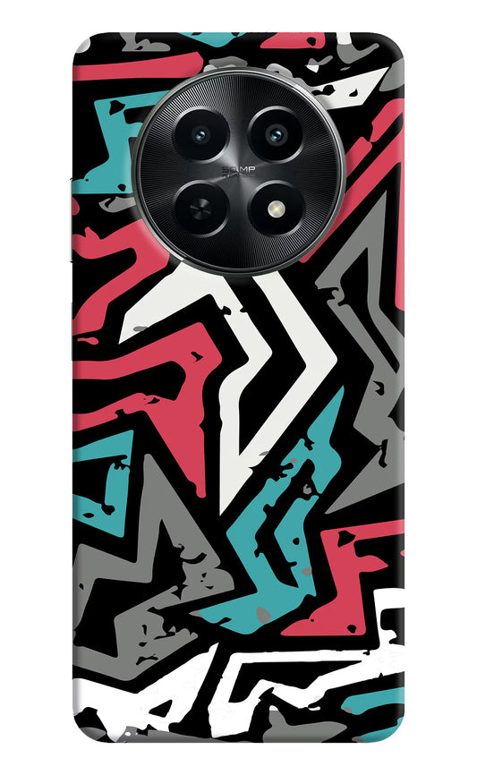 Geometric Graffiti Realme C65 5G Hard Case Back Cover by Casekaro