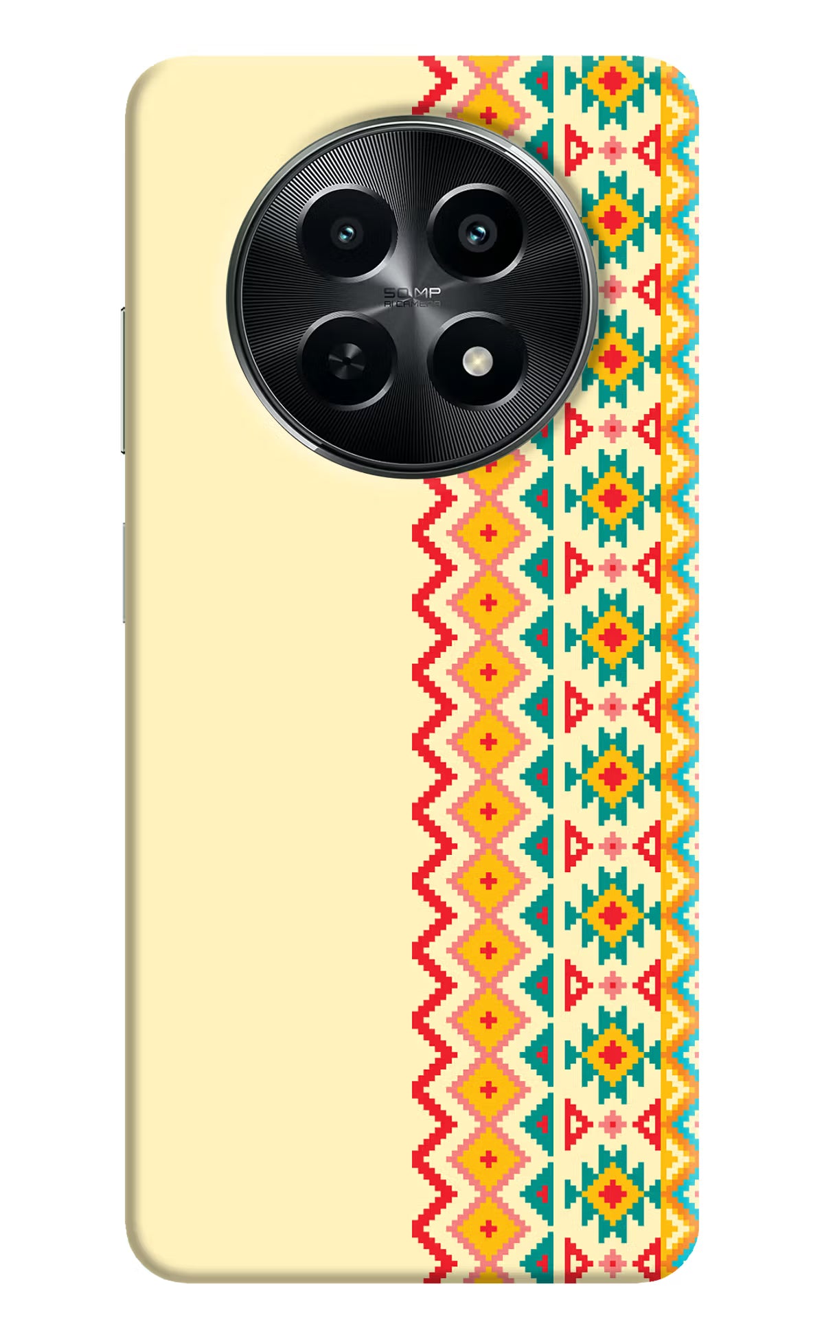 Ethnic Seamless Realme C65 5G Hard Case Back Cover by Casekaro