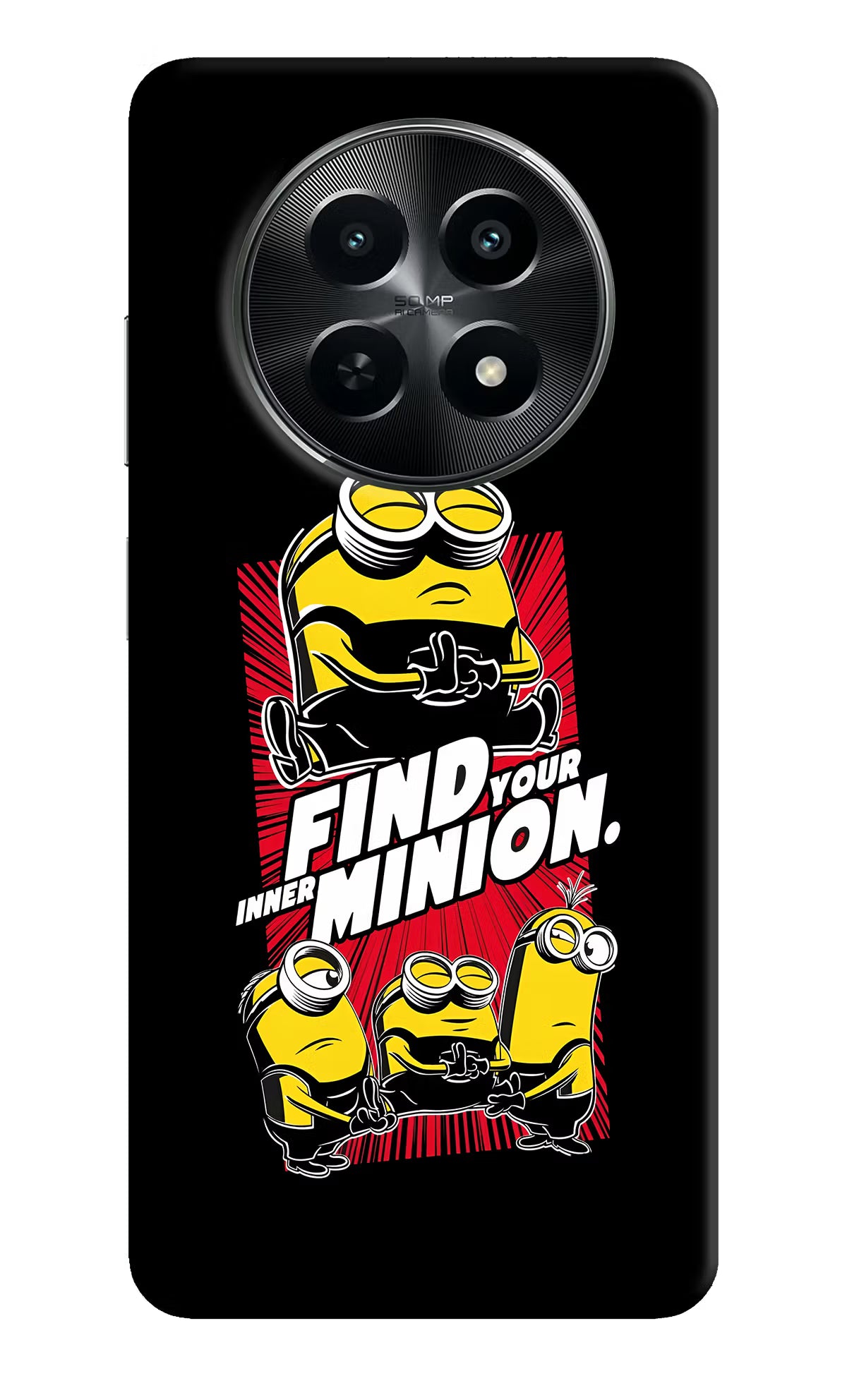 Find your inner Minion Realme C65 5G Hard Case Back Cover by Casekaro