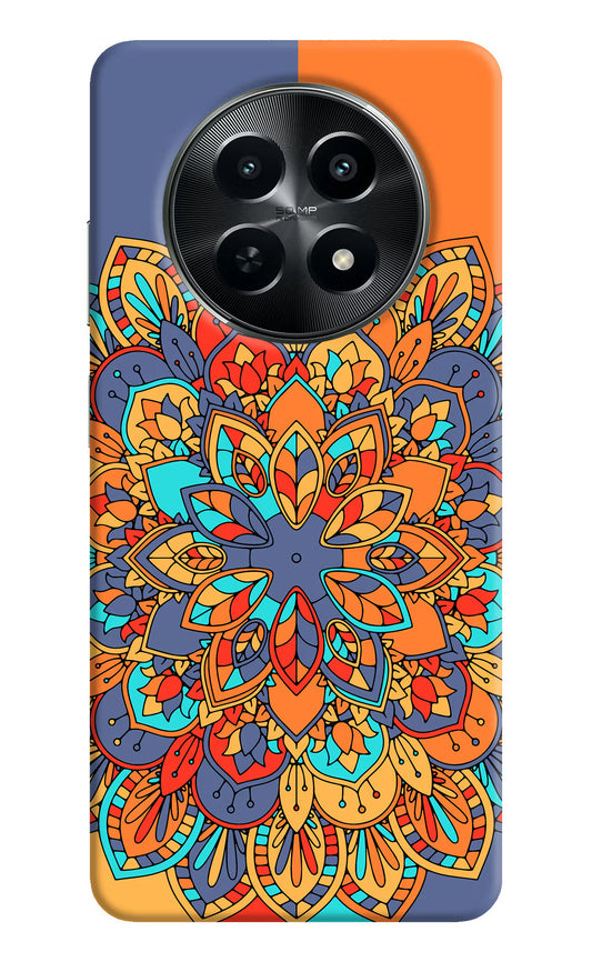 Color Mandala Realme C65 5G Hard Case Back Cover by Casekaro