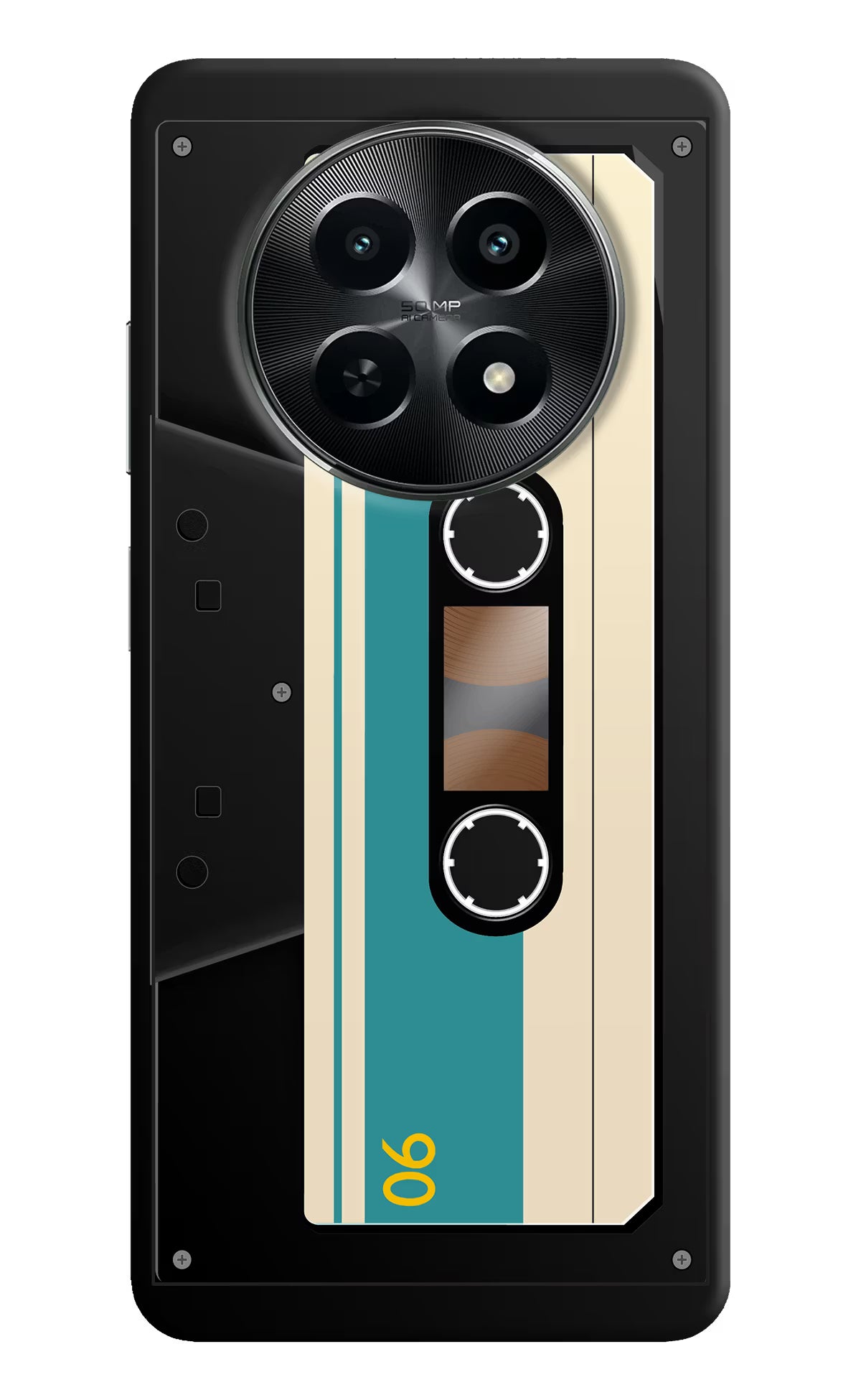 Cassette Realme C65 5G Hard Case Back Cover by Casekaro